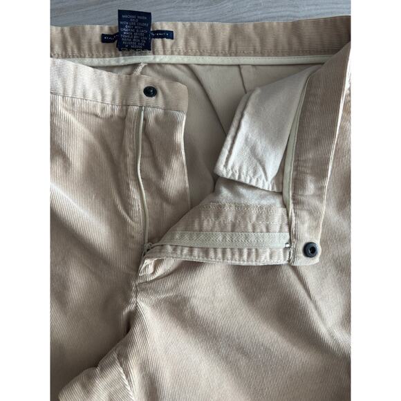 RALPH LAUREN SPORT CORDUROY TAN STRAIGHT LEG PANTS JEANS SIZE 6 - Picture 6 of 8
